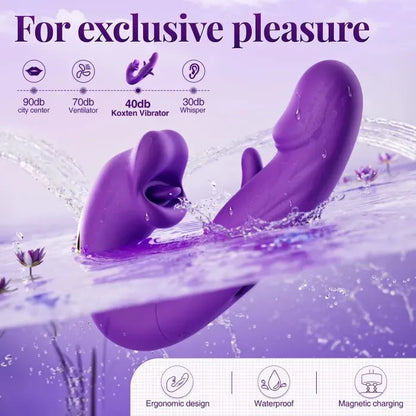 ✨ G-Spot Stimulation 💞 Realistic Thrusting Motion 🌹 Licking Sensation Technolog
