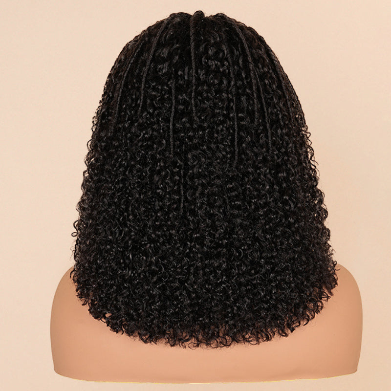 Amanda 7x5 Bohemian Curly Glueless Wig HD Lace 300% Density | Honey Blonde & Red Wine