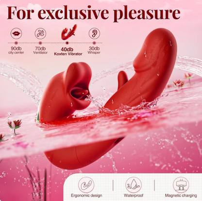 ✨ G-Spot Stimulation 💞 Realistic Thrusting Motion 🌹 Licking Sensation Technolog